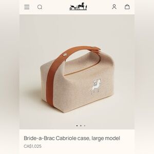 Hermes Bride-a-Brac Cabriole case